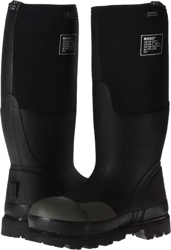 Vista 7 de Bogs Forge Steel Toe - Botas de lluvia impermeables de goma para hombre