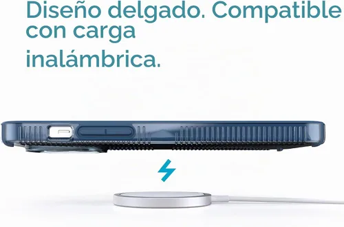 Vista 7 de Speck Funda para iPhone 13 Pro Max, protección contra caídas para teléfonos iPhone 12 Pro Max y iPhone 13 Pro Max, compatible con MagSafe, agarre