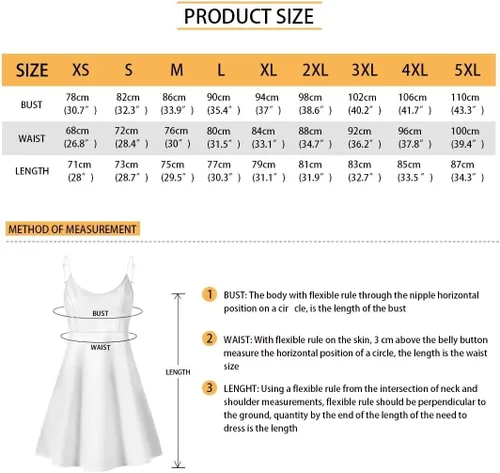 Vista 6 de Dremagia - Vestido de verano con tirantes delgados para mujer, vestido acampanado y sin mangas para fiestas en la playa