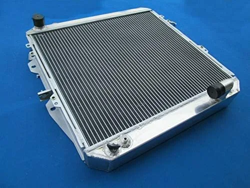 Vista 2 de Radiador de aluminio de 3 filas para 1988-1997 89 90 91 92 93 94 95 96 96 Toyota Surf Hilux LN106 LN111 (diesel)