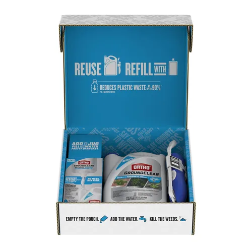 Vista 18 de Ortho GroundClear - Herbicida super concentrado para malezas y hierbas, fórmula de acción rápida que elimina las malas hierbas y hierbas más