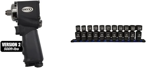 Vista 11 de Astro Pneumatic - Llave de impacto nano de 1/2 pulgada con enchufe giratorio de bola Flexzilla