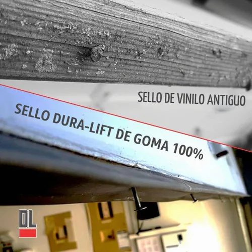 Vista 4 de DURA-LIFT Sello inferior de espuma para puerta de cochera para puertas de 16' de ancho
