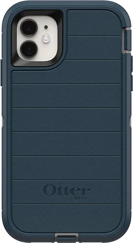 Vista 9 de OtterBox Serie Defender Edición sin pantalla para iPhone 11 (solo) - Solo estuche - Protección contra microbios - Empaque no comercial - Negro