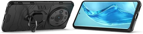 Vista 2 de Compatible con funda Xiaomi Mi 12S Ultra, soporte de anillo de metal, a prueba de golpes, parachoques duro