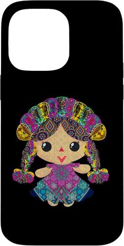 Vista 20 de iPhone 15 muñeca mexicana, maria, mazahua arte huichol, lele, caso