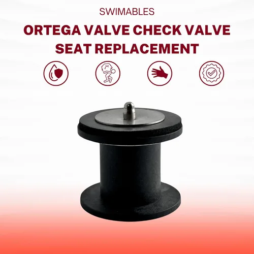 Vista 5 de Swimables Reemplazo de asiento de válvula de retención de 1.5 pulgadas compatible con V20-069 Base de asiento de acero inoxidable 316 Compatible
