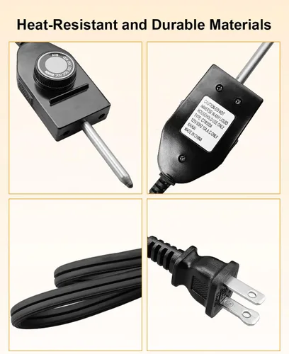Vista 4 de Cable de alimentación para plancha de sartén eléctrica para Presto 1
