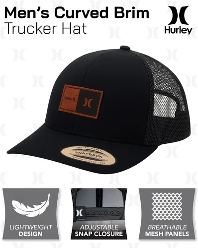 Vista 2 de Hurley Gorra de camionero con ala curvada