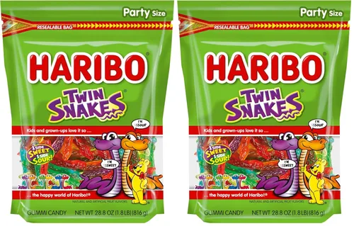 Vista 9 de HARIBO - Gomitas de ositos, bolsa resellable de 10 onzas, sabores surtidos