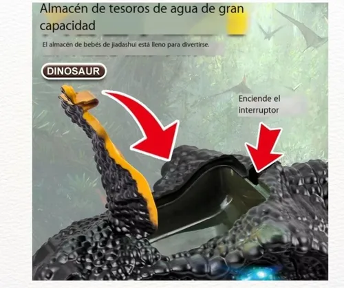 Vista 4 de Pistola De Juguete De Dinosaurio