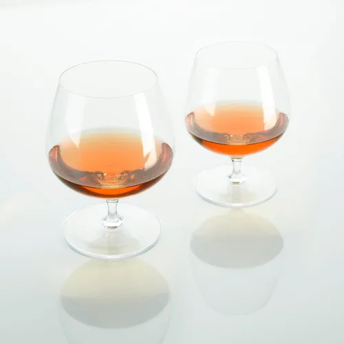 Vista 5 de Juego de copas de brandy Viski Wingback, copas de vino con tallo, copa de cóctel de regalo, perfectas para bourbon, ron de centeno, whisky escocés