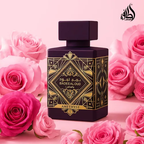 Vista 6 de Lattafa Bade'e Al Oud Amatista para Eau de Parfum en espray unisex, 3.4 onzas / 3.4 fl oz