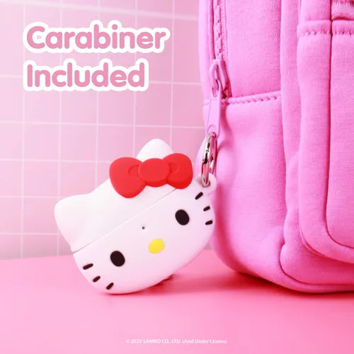 Vista 5 de iFace Funda Hello Kitty para AirPods Pro/Pro 2 + funda para iPhone 14 Plus (Kawaii Arcade)