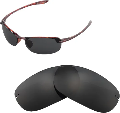 Vista 3 de Walleva Lentes de repuesto para lentes de sol Maui Jim Makaha - Múltiples opciones disponibles