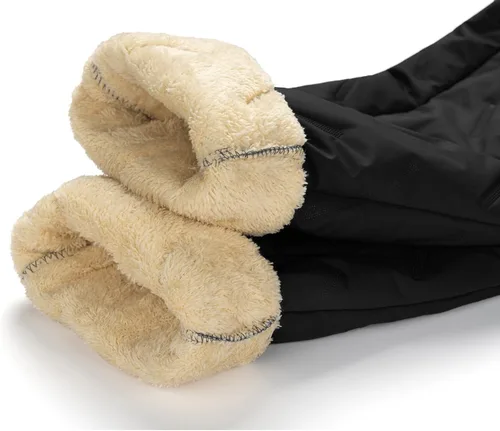 Vista 6 de LBL Leading the Better Life Pantalones de forro polar de invierno para hombre, pantalones deportivos con forro de sherpa, pantalones deportivos