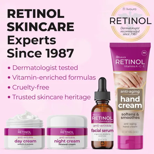 Vista 7 de Crema de día Retinol con SPF 20, talla única , Un solo color Daily face cream for mature and aging skin with Vitamin C and E - lightweight wrinkle