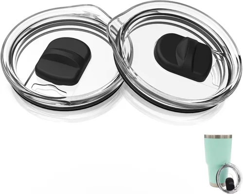 Vista 8 de Tapa de vaso de 20 onzas para YETI Rambler, tapa deslizante magnética resistente a salpicaduras, tapa de repuesto para vasos de café Yeti Rambler