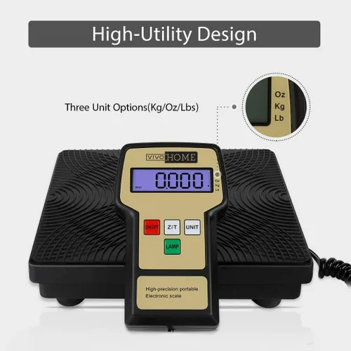 Vista 6 de VIVOHOME Bomba de cámara de vacío de 1,5 galones con peso de carga refrigerante electrónico digital de alta precisión