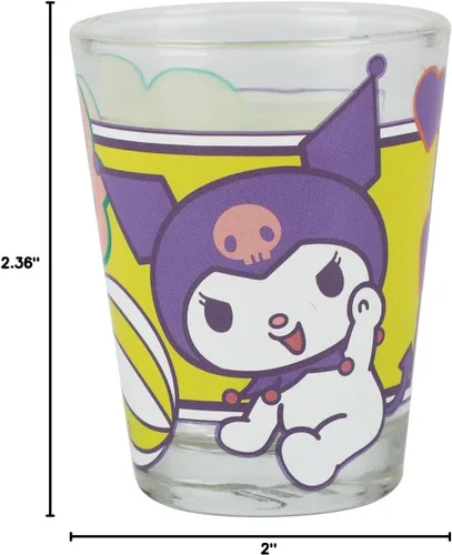 Vista 6 de Bioworld Hello Kitty and Friends - Mini vasos de 1.5 onzas (juego de 4)