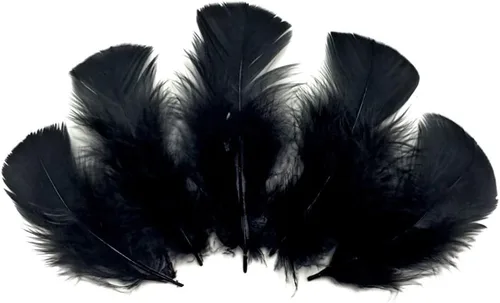 Vista 41 de 1/4 lb - Aqua Blue Pavo Marabou Corto Plumas Sueltas Mullidas Al Por Mayor A Granel
