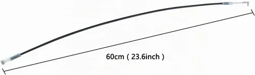 Vista 3 de Conjunto de cable de puerta delantera, compatible con Toyota Sequoia 2002 y 2005, fielder y Land Cruiser 2004 Reemplazar 69710-0C010