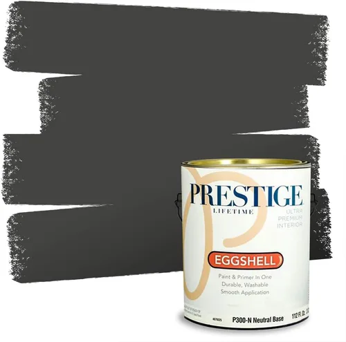 Vista 145 de Prestige Paints - 2 en 1, pintura base y pintura de exterior, P400-D-SW7053