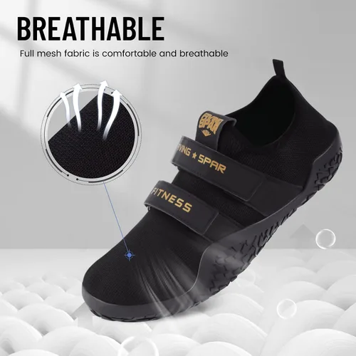 Vista 4 de Zapatos de levantamiento de pesas para hombres y mujeres, zapatos de levantamiento de pesas, zapatos de sentadillas para fitness, entrenamiento