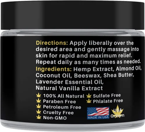 Vista 6 de Medical Miracles 500 mg Ultra Healing Hemp Salve