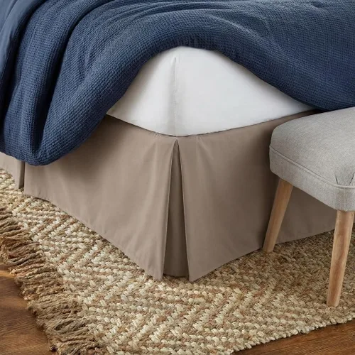 Vista 15 de Falda de cama Linen Market - Microfibra ultra suave - Ajuste fácil con caída a medida de 14 pulgadas - Calidad de hotel, resistente al encogimiento