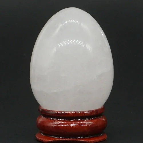 Vista 14 de Meditación Home Piedras de Cristal de 1.181x1.575 in, huevo Natural, Reiki Gema Mineral, artesanía, decoración del hogar, Regalo