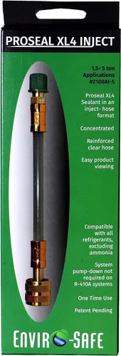 Vista 6 de ENVIRO-SAFE Direct Inject ProSeal XL4 1.5-5 ton Inject Stop Leak R-22 Home Contratista 3 Pack #2100AI-5CP
