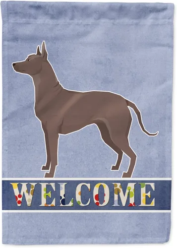 Vista 90 de Caroline's Treasures CK3704GF Bandera de jardín de bienvenida de Akita Shepherd Black and Tan - Bandera decorativa para patio exterior, patio