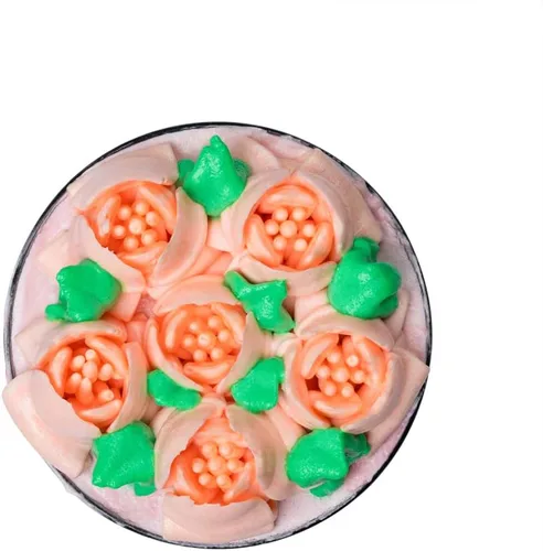 Vista 53 de Restaurantware Pastry Tek - Punta de tubería rusa, 1 punta para decoración de pastel de rosas, punta de decoración de acero inoxidable #9 resistente