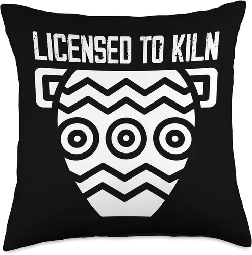 Vista 4 de Pottery Not In A Barn Licencia para hornear cerámica, 16 x 16 pulgadas, multicolor
