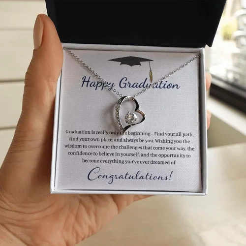 Vista 5 de ZephariO Graduation Necklace For Her 2023 - Graduation Necklace 2019 For Women, Cadenas De Plata 925 Para Mujer, Regalos Para Graduacion 2023, Gift