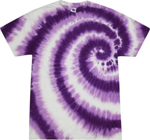 Vista 65 de Colortone Camisetas Tie Dye para Hombre y Mujer - Camisetas de manga corta unisex Tie-Dye para adultos Acadia