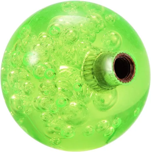 Vista 3 de uxcell Joystick Ball Top Handle Rocker Cabeza Redonda Arcade Juego DIY Piezas Reemplazo Cristal Verde