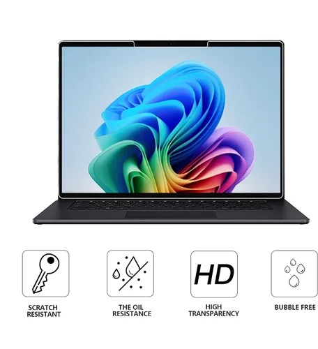 Vista 8 de Megoo - Protector de pantalla para laptop Microsoft Surface 8/7 de 13.8 pulgadas (2026/2024), película protectora de vidrio templado ArmorShield