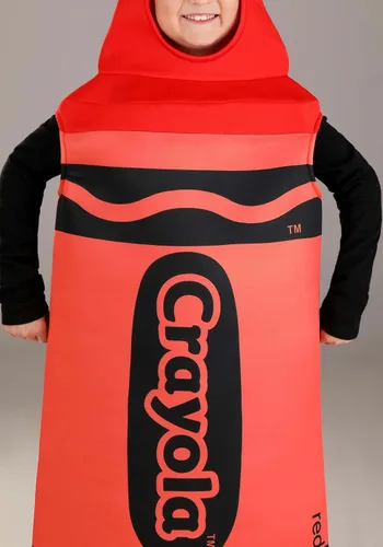 Vista 7 de Disfraz de crayón rojo Crayola para niños