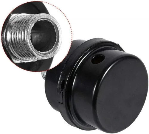 Vista 4 de HL018200AV Compresor de Aire Filtro Silenciador de Compresor de Aire de Metal Filtro de Admisión Silenciador de Sonido Silenciador 0.787 in Rosca