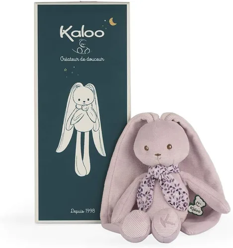 Vista 15 de Kaloo Lapinoo My First Friend K969938 - Conejo de pana, lavable a máquina, 10 pulgadas de alto en caja de regalo, color aguamarina a partir de 0 años