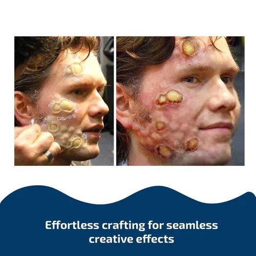 Vista 3 de Smooth-On Dragon Skin™ FX-Pro™ Moldes de silicona de caucho platino para efectos especiales y prótesis - Unidad de pinta Para efectos especiales