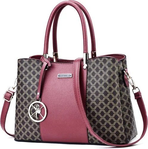 Vista 33 de KURGOOL Bolsos y bolsos de mano para mujer, bolso de hombro con asa superior, bolsa de mensajero para mujer