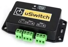Vista 3 de Relé web de 2 canales uSwitch con reinicio automático