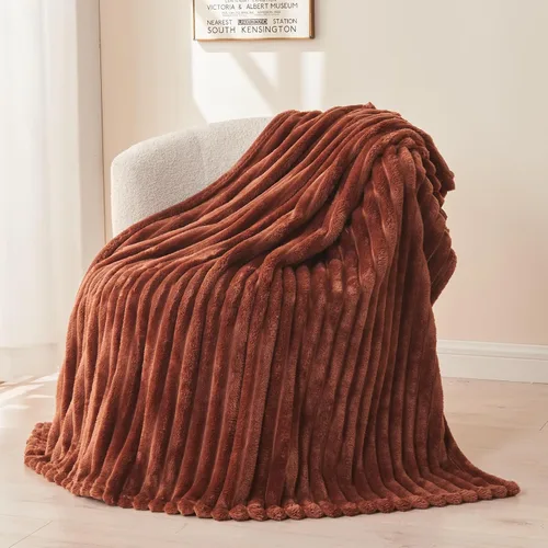 Vista 58 de NEWCOSPLAY Manta de Tiro Súper Suave Aqua Franela Sedosa Premium Forro Polar Jacquard Acanalado 3D Ligero Manta de Cama Uso en Todas las Estaciones