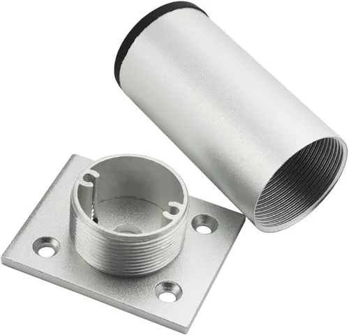 Vista 3 de TOVOT 4 patas redondas de 3 pulgadas para muebles, patas de sofá de aleación de aluminio, patas de metal resistentes para muebles, gabinetes y sofás