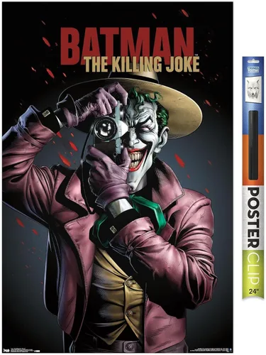 Vista 17 de Trends International DC Comics Movie - Póster de pared de arte clave, 14.725 x 22.375 pulgadas, versión enmarcada de madera de granero Versión