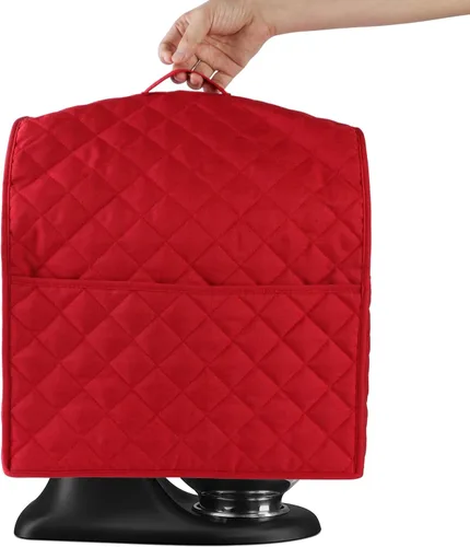 Vista 5 de Funda para batidora de pie compatible con mezcladora Kitchenaid, se adapta a todos los modelos de cabezal inclinable y elevador de tazón con 3