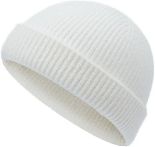 Vista 13 de vidsel Gorro de lana fina de pescador para hombres y mujeres, gorra de moda